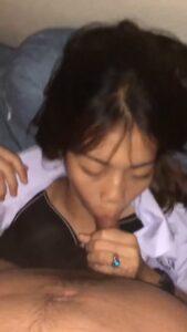 สาวม.ปลายหุ่นซอยเด็ด โดนแฟนจับเย็ดสดในห้องนอน ซอยหีรัวแตกคาหี