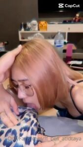 สาวแว่นน่าเย็ด Onlyfans ถูกแฟนซอยหีสดแบบไม่ยั้ง ครางเสียวแตกในมิดลำ
