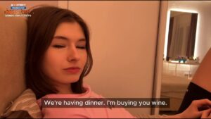 สาวรัสเซียผิวขาวหุ่นน่าเย็ด โดนแฟนควยใหญ่ซอยหีสดแรงแตกใน POV