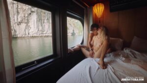 คู่รักเรือยอชต์ เย็ดกันสดๆ กลางทะเลเอเชีย ซอยหีแตกใน